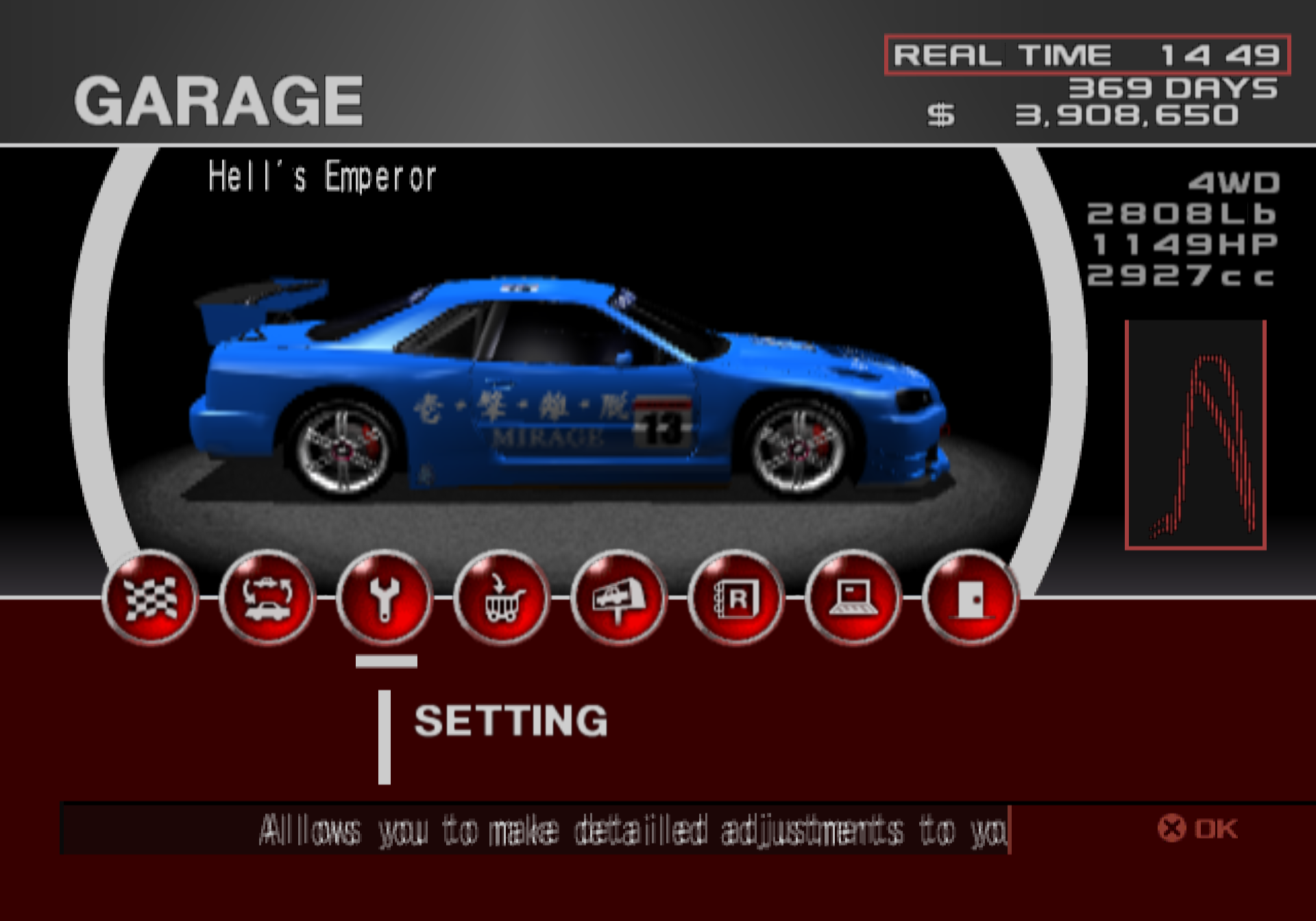 Tokyo Xtreme Racer Zero Speed King Livery (SkylineGTRFreak's JGTC Skyline)